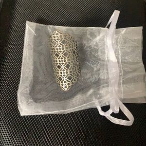 Kendra Scott Adjustable silver ring